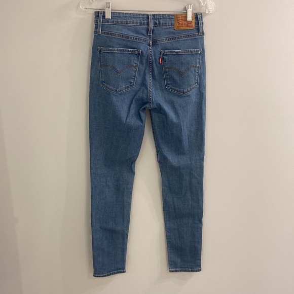 Levi’s blue jeans high rise skinny - Picture 3 of 5